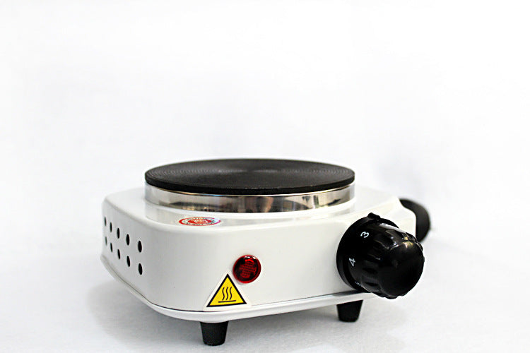 Single Hot Plate Portable Electric Stove for Coffee Makers 500W White