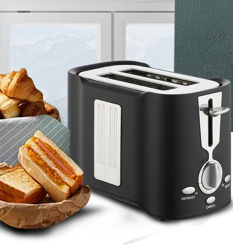 2 Slice Toaster Black