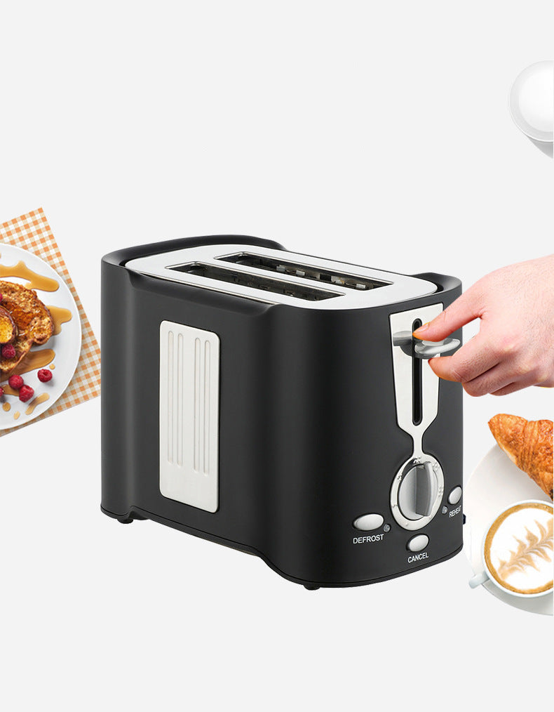 2 Slice Toaster Black