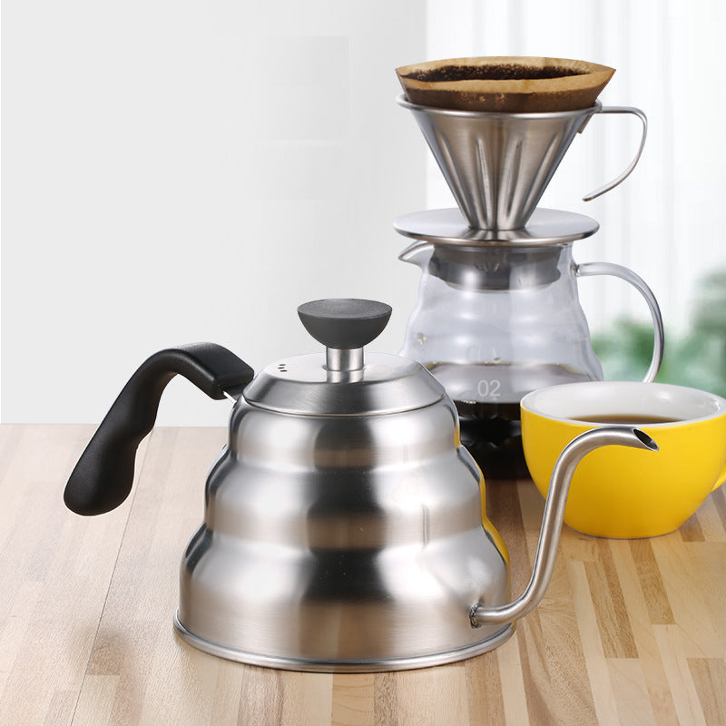 Pour Over Coffee Gooseneck Kettle 1L Stainless Steel