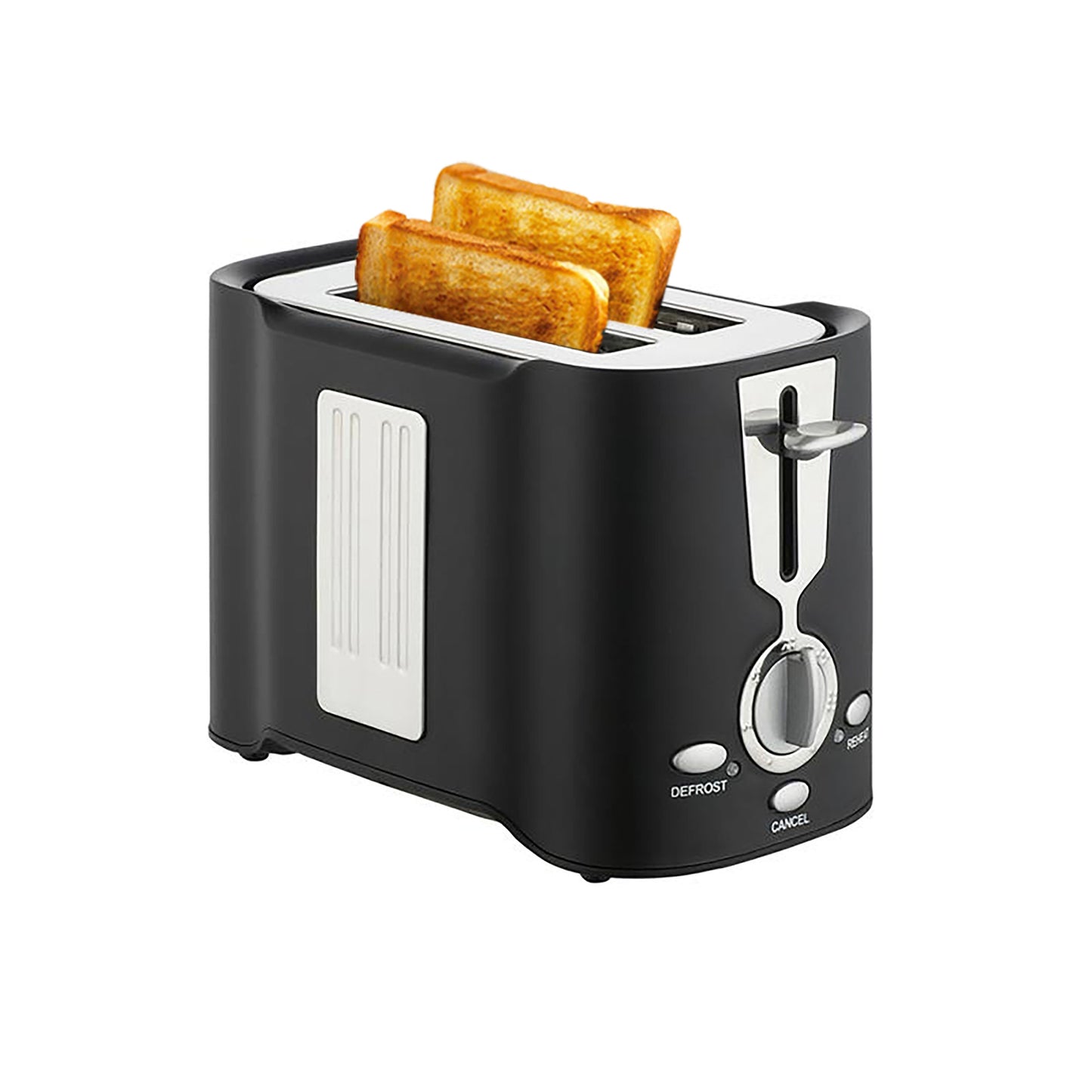 2 Slice Toaster Black