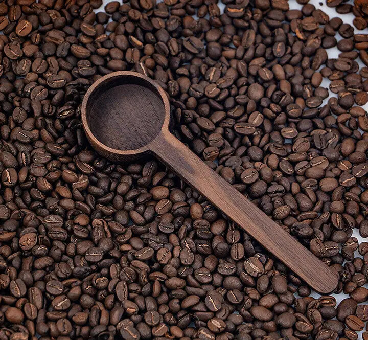 Coffee Scoop Wooden with Long Handle 10G