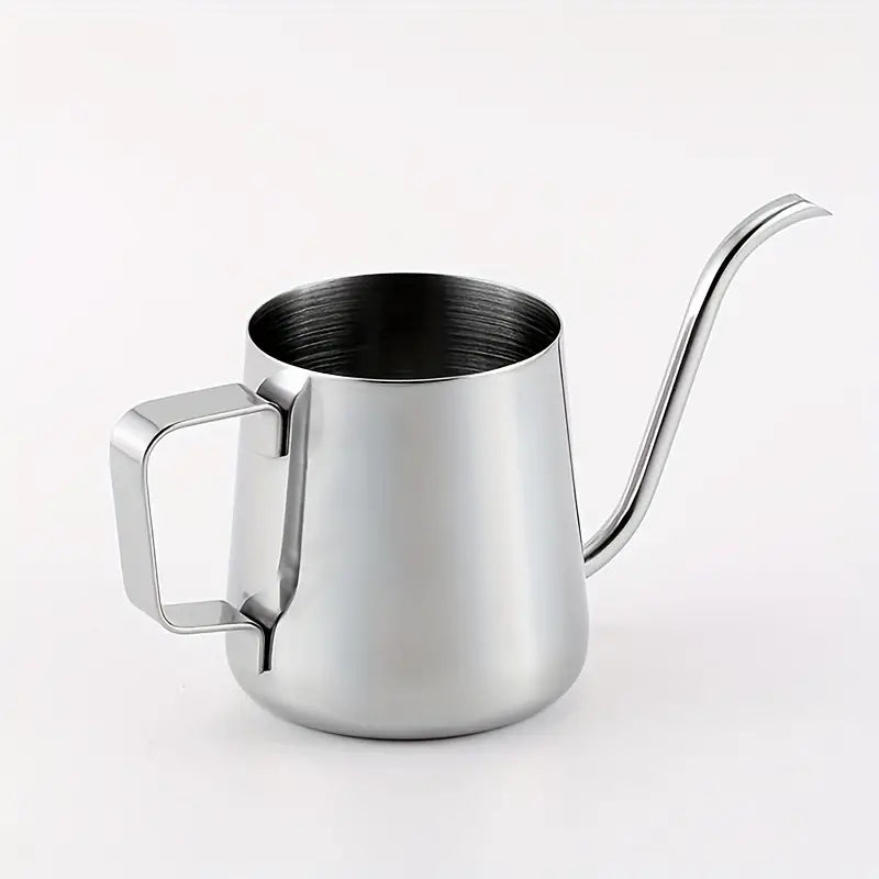 Gooseneck Kettle Stainless Steel Pour Over Coffee Pot 350ml