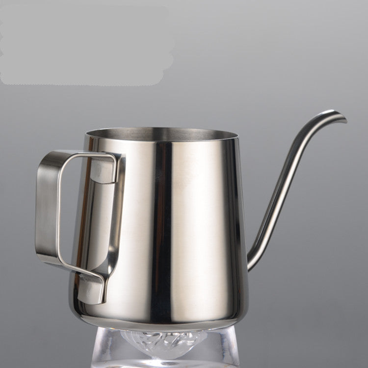 Gooseneck Kettle Stainless Steel Pour Over Coffee Pot 350ml