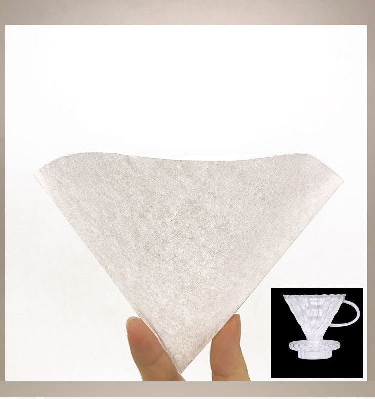 V60 Coffee Paper Filters White 01 Size (50 Pack)