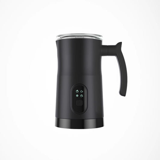 Hot & Cold Electric Milk Frother 350ML 400W Black