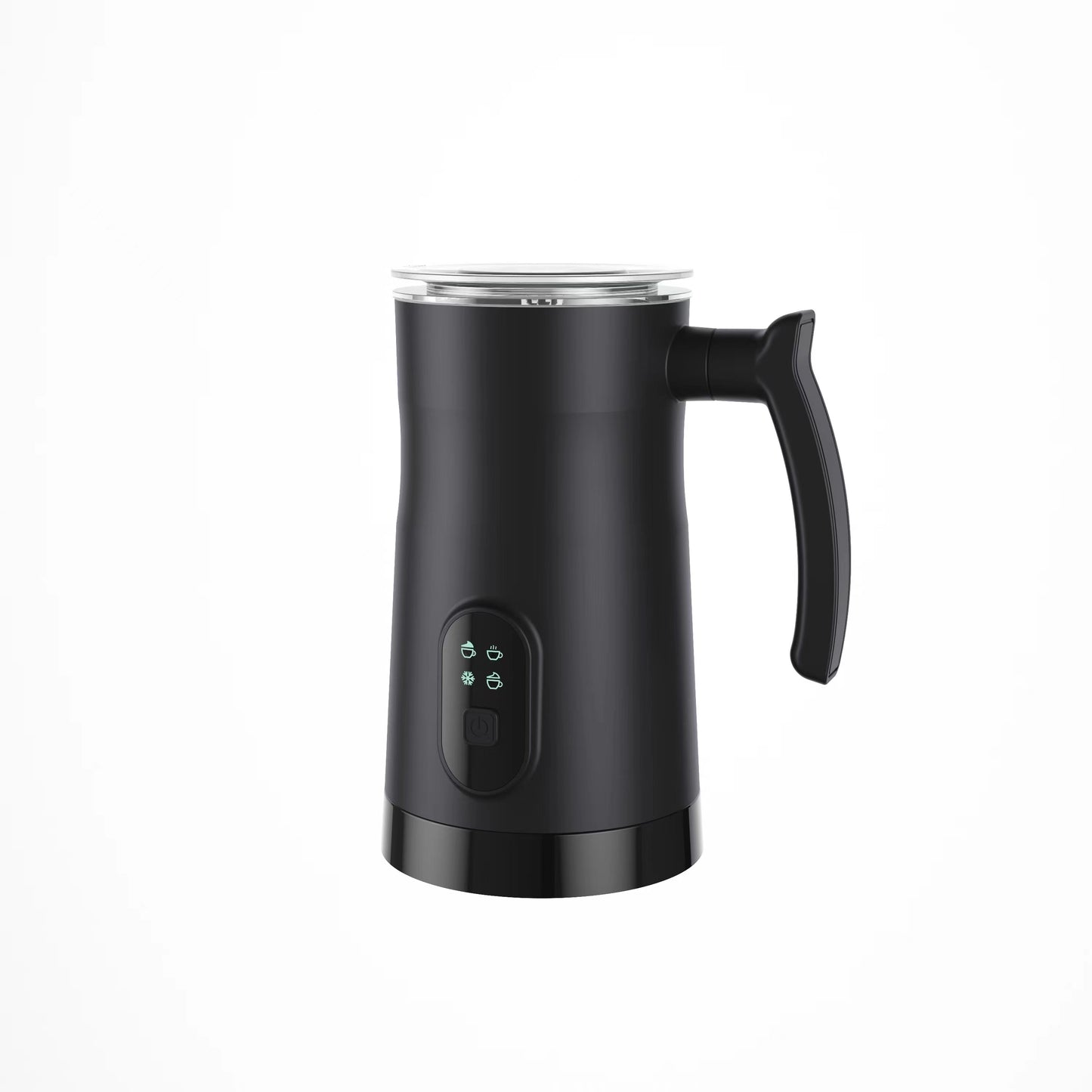 Hot & Cold Electric Milk Frother 350ML 400W Black