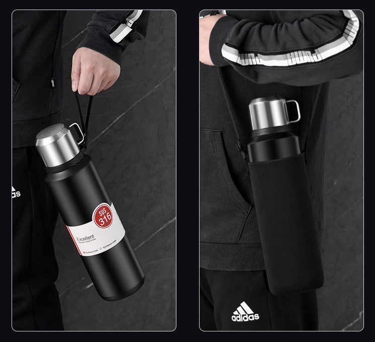 800ML Double-Wall Stainless Steel Vacuum Insulated Water Bottle