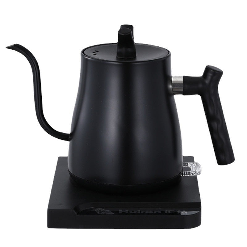 Pour-over Electric Kettle Gooseneck Kettle for Coffee and Tea 1000W Black 1L