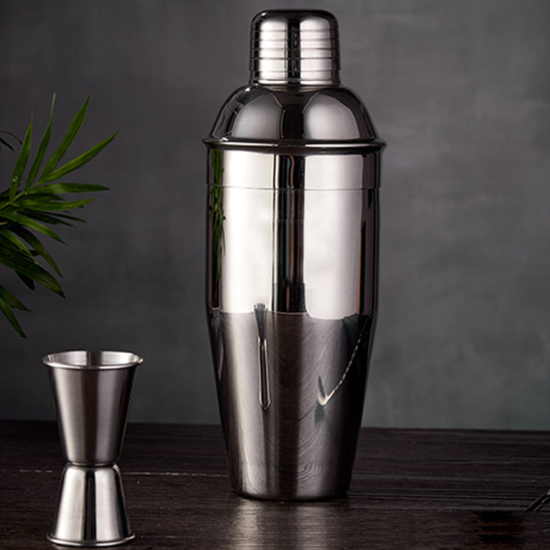 Premium Cocktail Shaker Set of 3 Stainless Steel 700ml