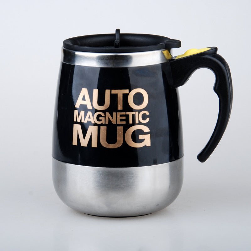 Automatic Stirring Coffee Cup Portable Auto Self Stirring Coffee Mug Black 400ML