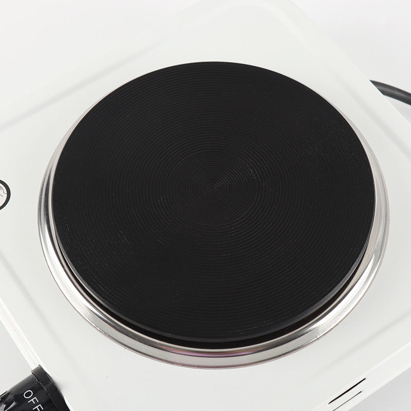 Single Hot Plate Portable Electric Stove for Coffee Makers White 1000W