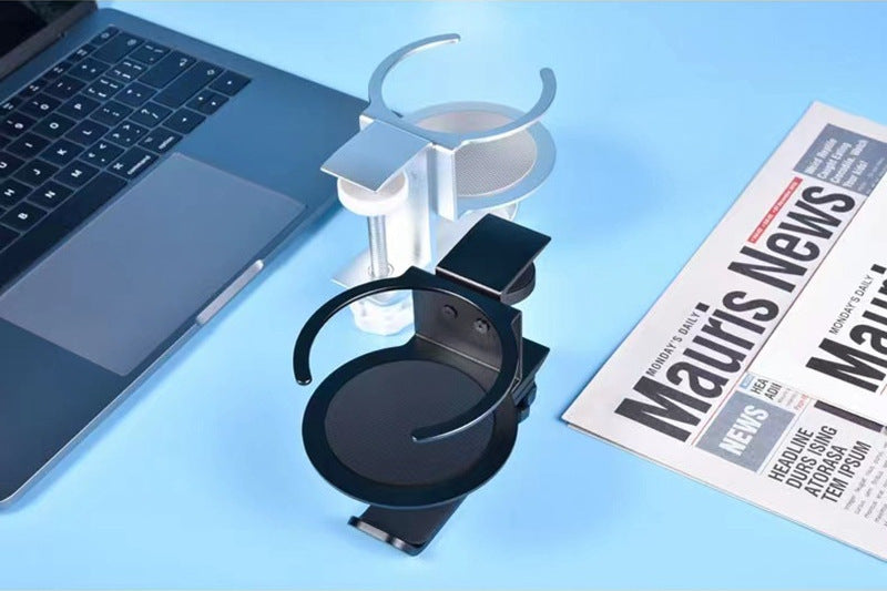 Desk Cup Holder with Headphone Hanger