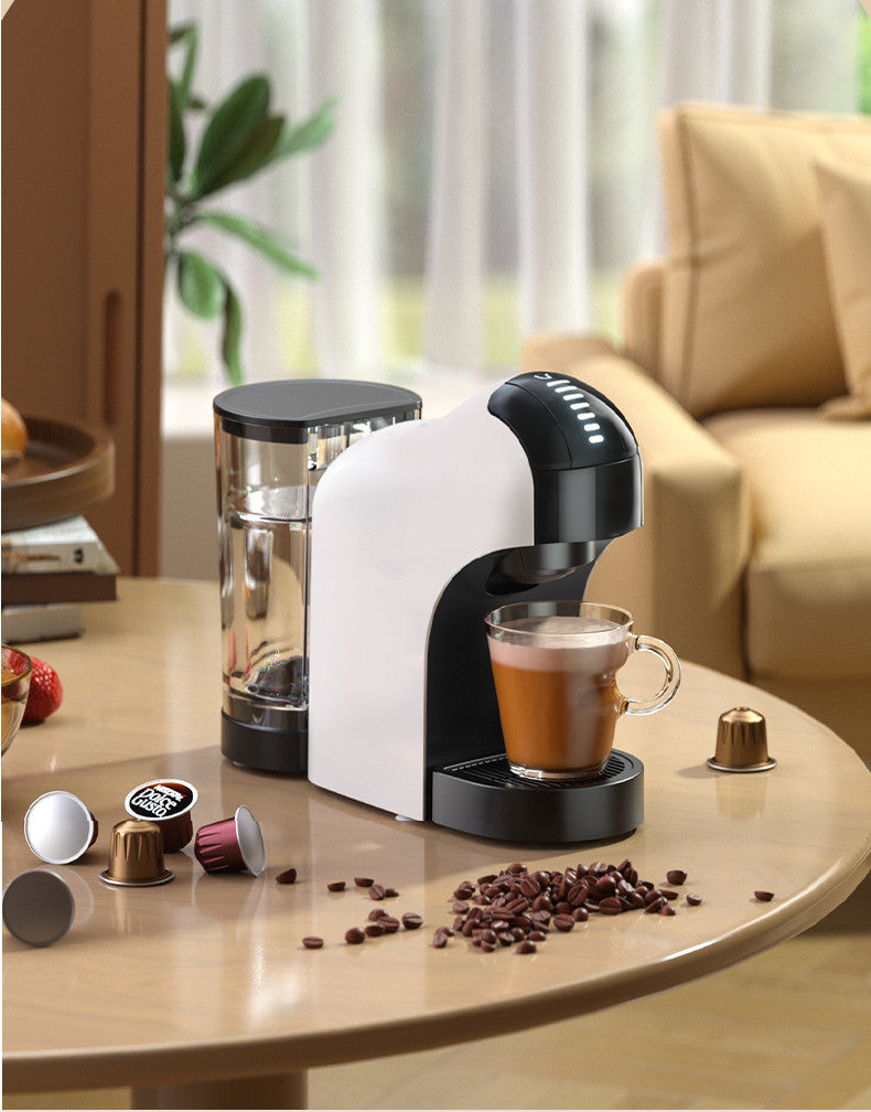 Italian Espresso Capsule Machine 3-in-1 Multi Capsule Pod Coffee Machine