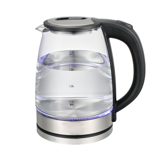 2L Glass Electric Hot Water Kettle 1500W