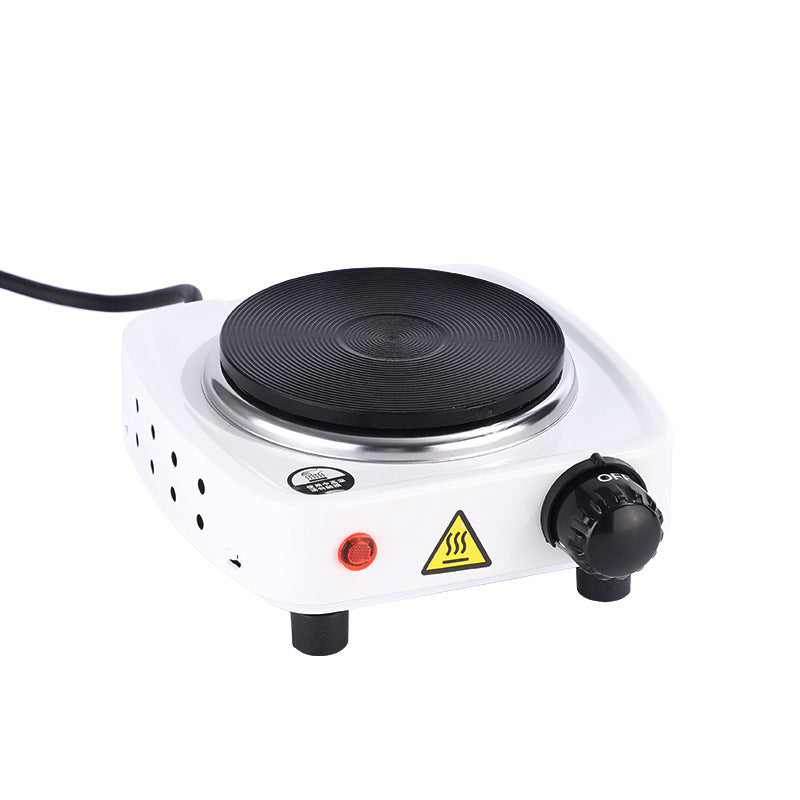 Single Hot Plate Portable Electric Stove for Coffee Makers 500W White