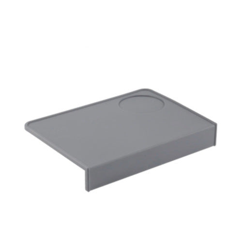 Anti-Skid Coffee Tamper Mat - Food Safe Silicone Rubber Grey