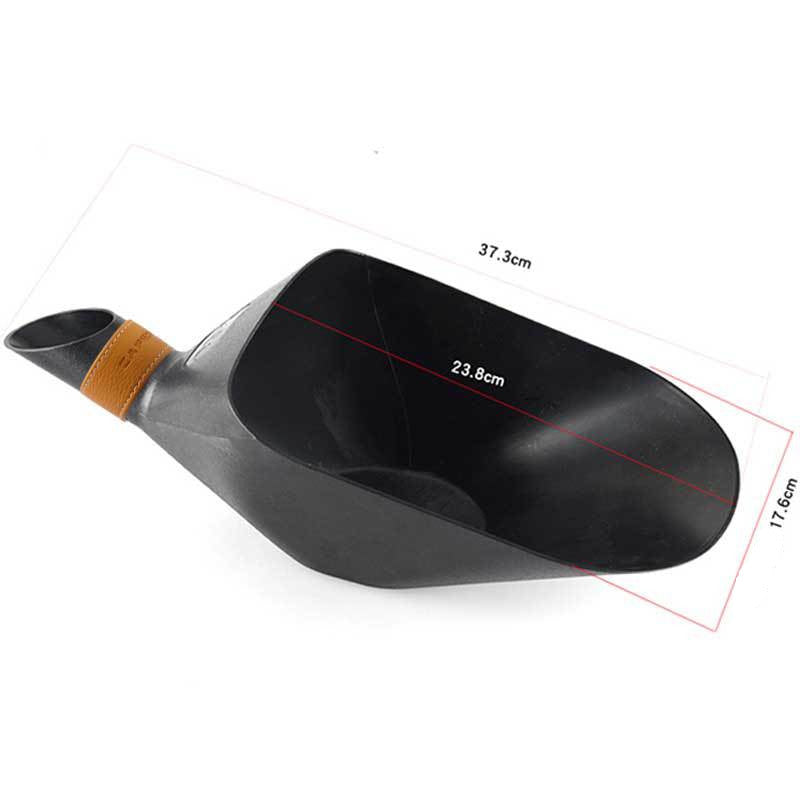 Coffee Bean Shovel Scoop Plastic Coffee Beans Measuring Scoop Black 1.5KG