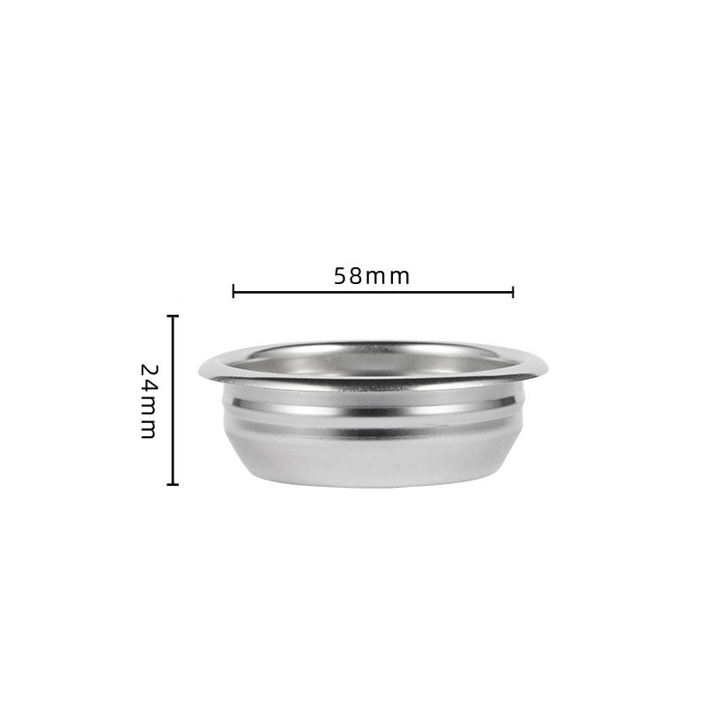 58mm Portafilter Basket Single-Wall 2 cup 14-18G