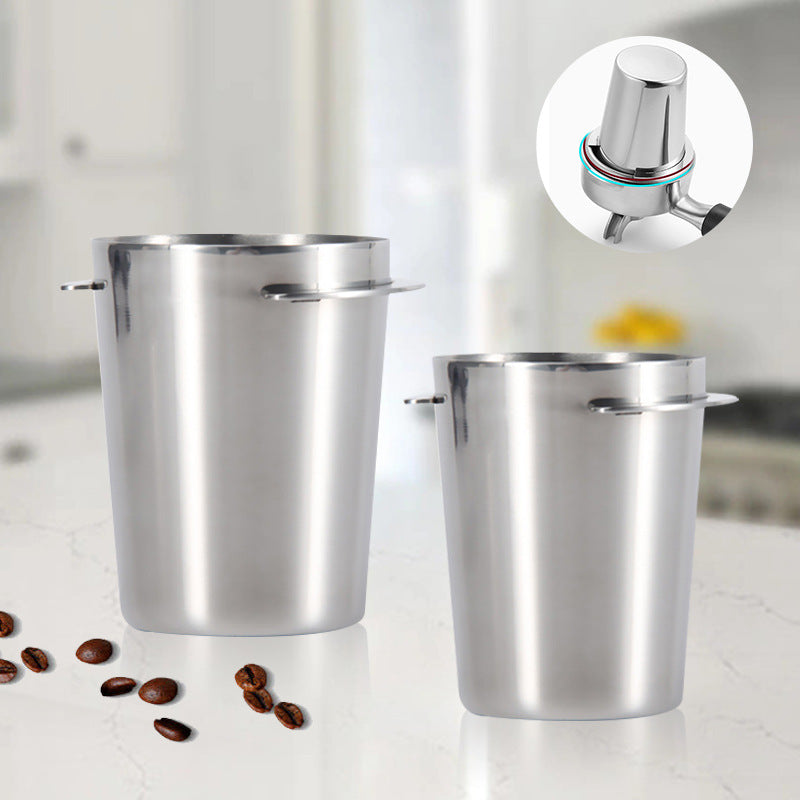 58mm Coffee Dosing Cup Stainless Steel Coffee Machine Powder Cup