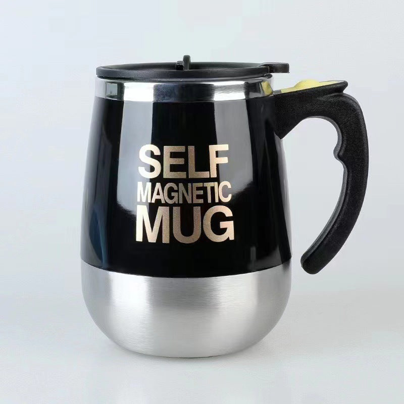 Automatic Stirring Coffee Cup Portable Auto Self Stirring Coffee Mug Black 400ML