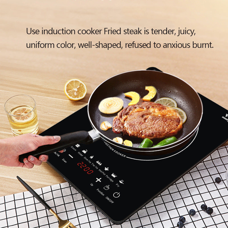 2200W Portable Induction Cooktop Black