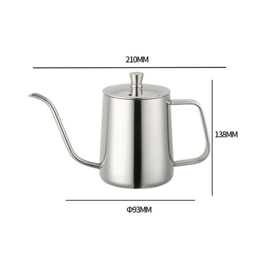 Gooseneck Stainless Steel Pour Over Coffee Kettle 350ml