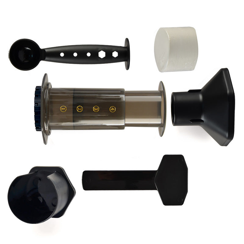 Portable Espresso Coffee Maker with Filter Paper Kit