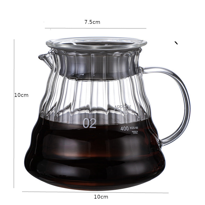 V60 Glass Coffee Range Server 500ML