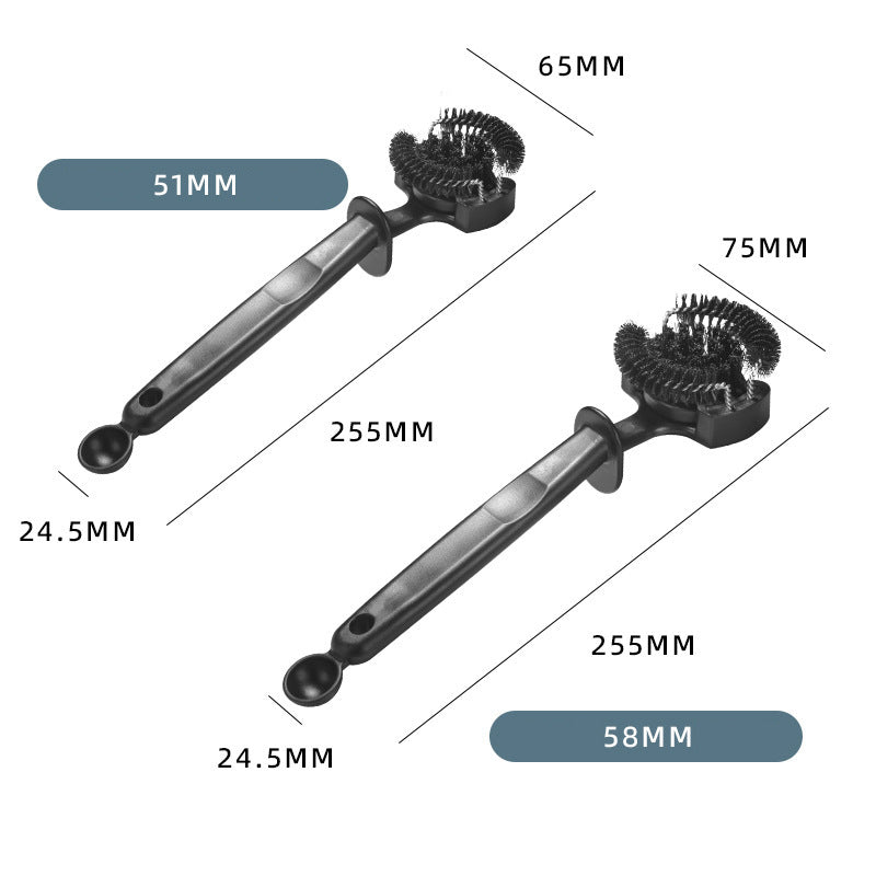 58mm Espresso Coffee Machine Head Cleaning Brush