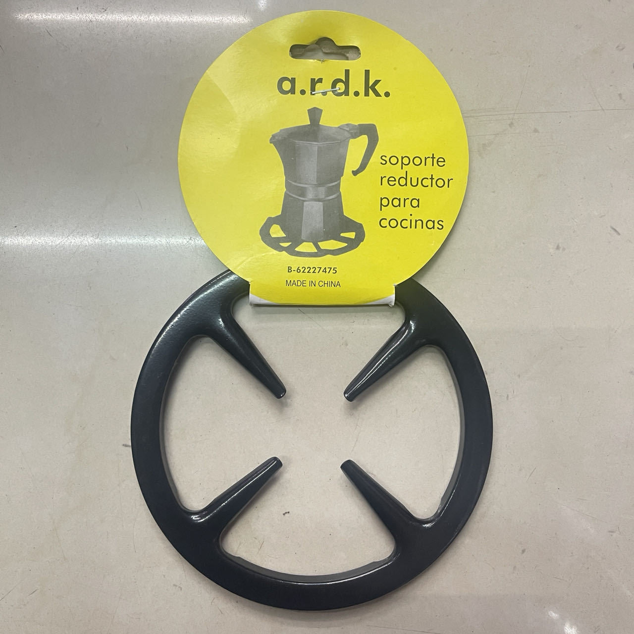 15CM Black Iron Universal Moka Pot Stove Stand Ring