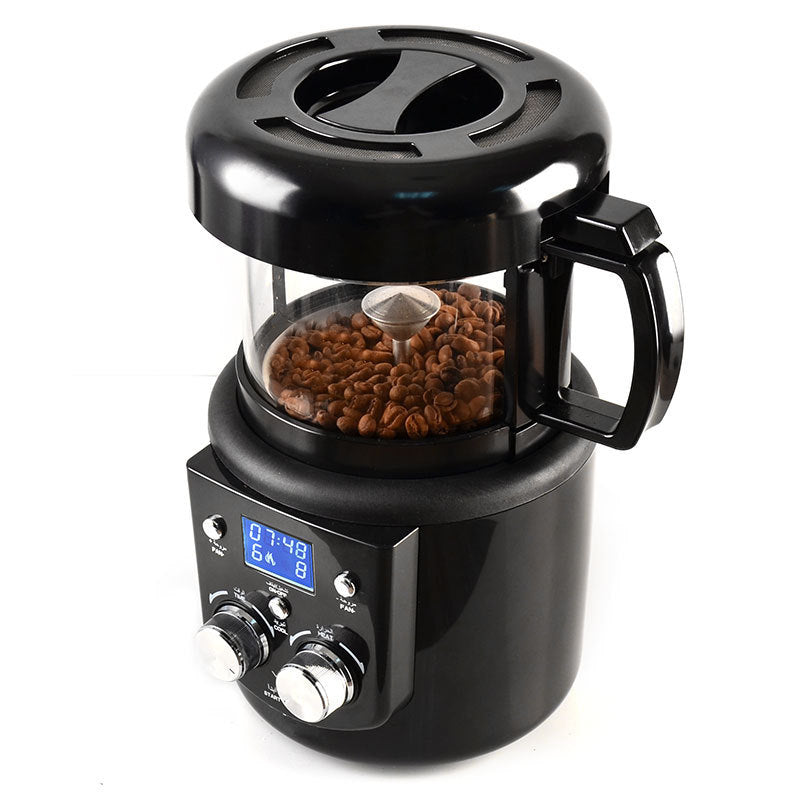 Compact Electric Coffee Roaster, Smoke-Free 120g Capacity Household Air Roaster