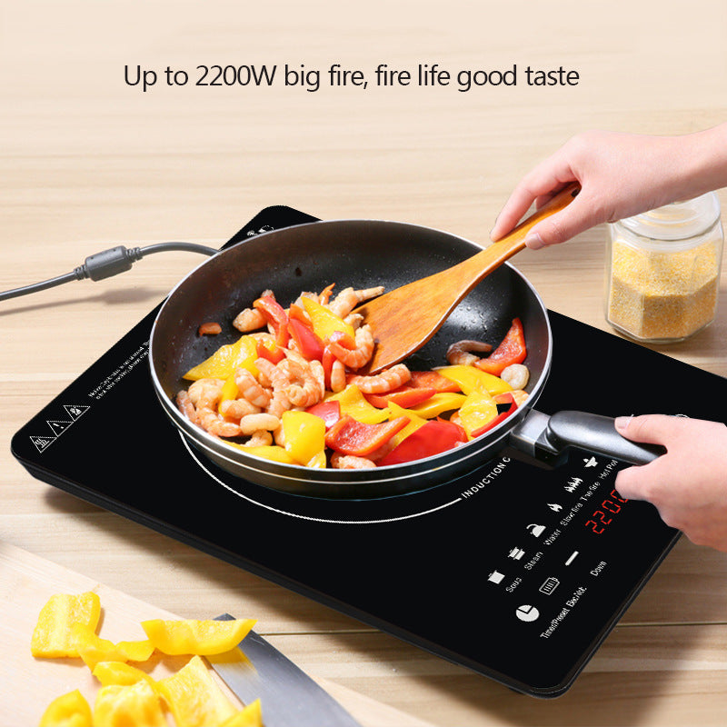 2200W Portable Induction Cooktop Black