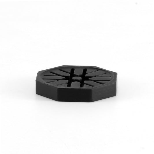 Coffee Puck Screen Holder Silicone Espresso Puck Stand Black