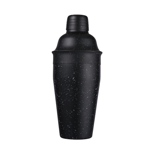 Premium Cocktail Shaker Stainless Steel Black 500ml