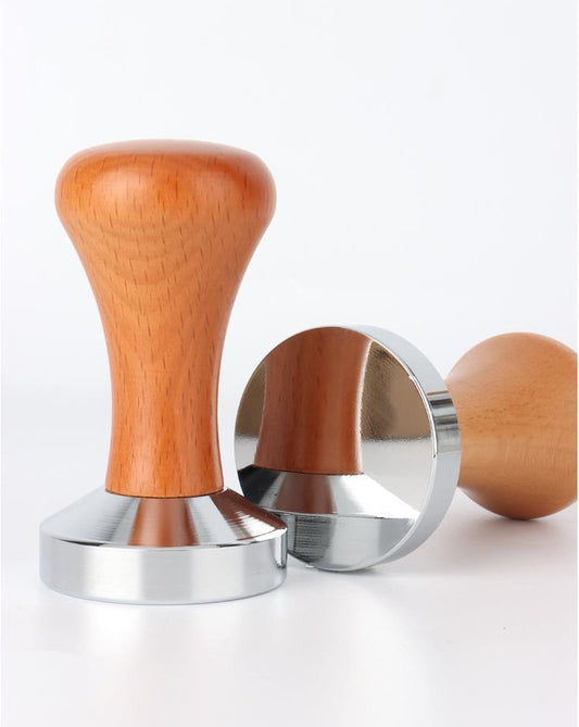 51MM Coffee Tamper with Wooden Handle