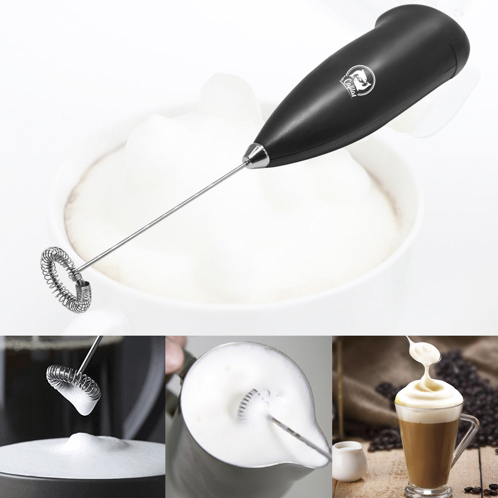 Electric Milk Frother - Black