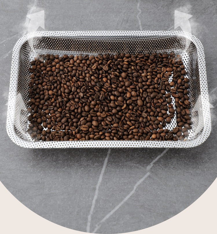 Medium Coffee Roaster Cooling Tray Stainless Steel Food Tray Filter