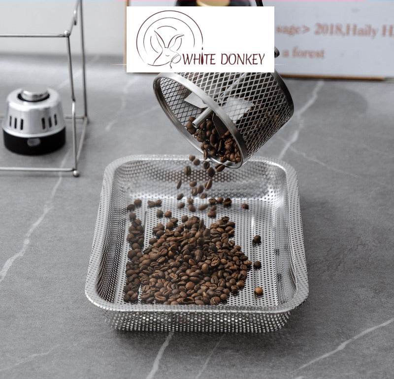 Medium Coffee Roaster Cooling Tray Stainless Steel Food Tray Filter