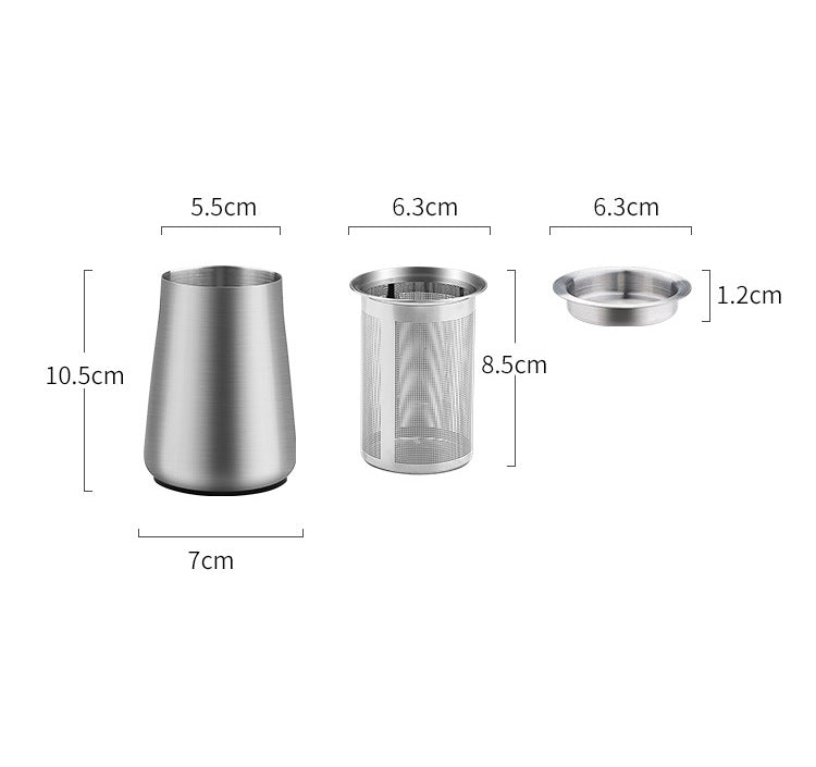 Coffee Powder Filter Cup Stainless Steel Coffee Sifter