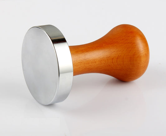 53MM Coffee Tamper with Wooden Handle