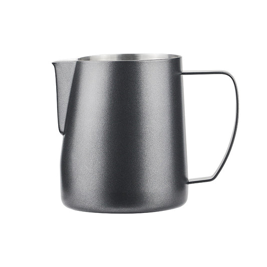 Milk Frothing Jug Stainless Steel 700ML Black