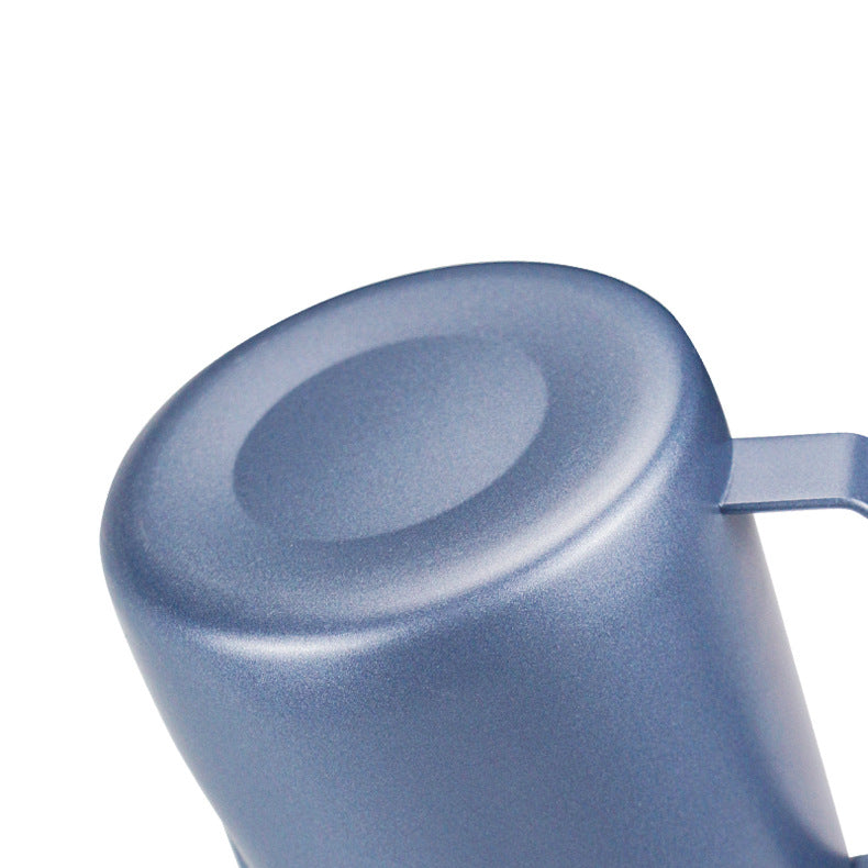 Milk Frothing Jug Stainless Steel 700ML Blue