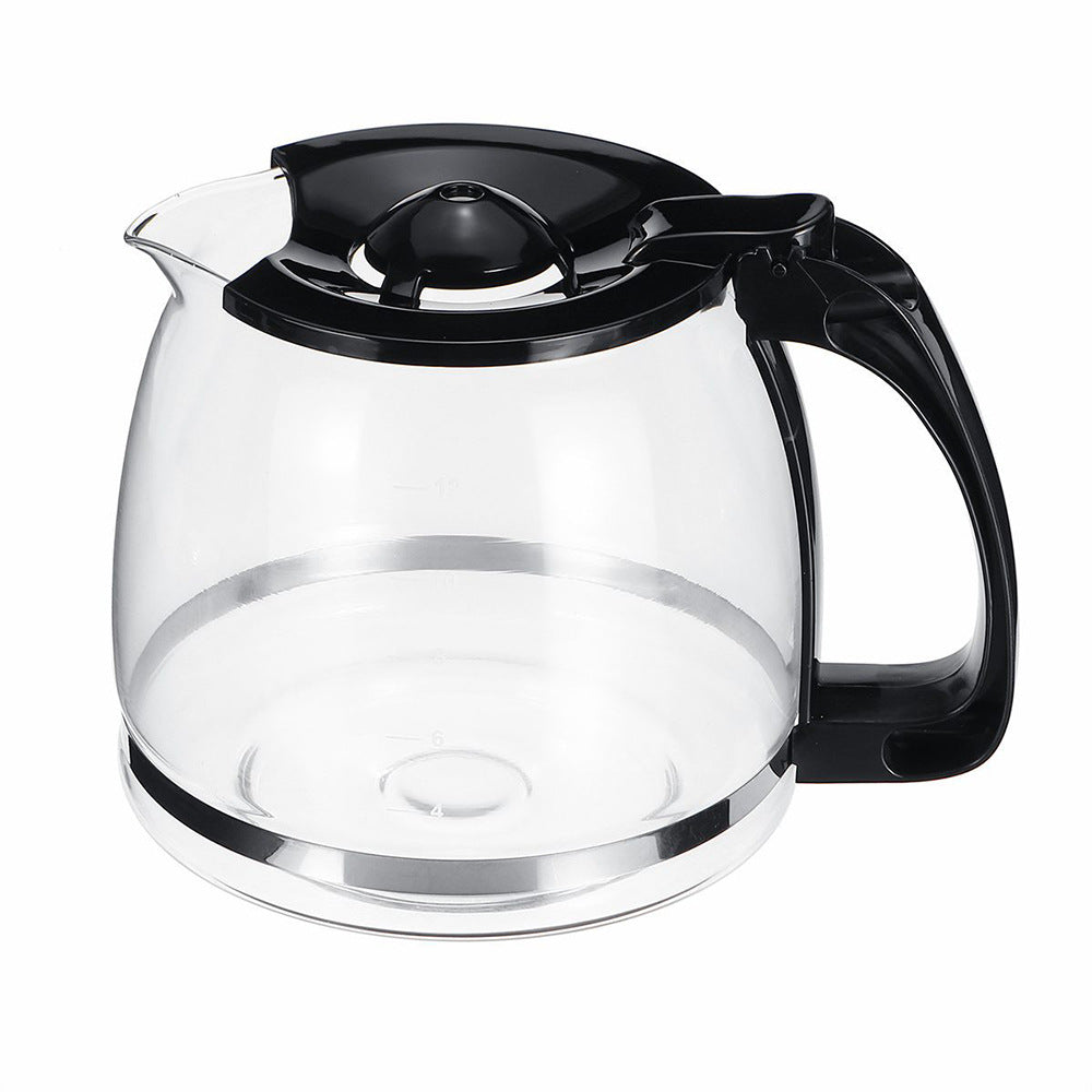 Electric Drip Filter Coffee Maker Black 1.2L