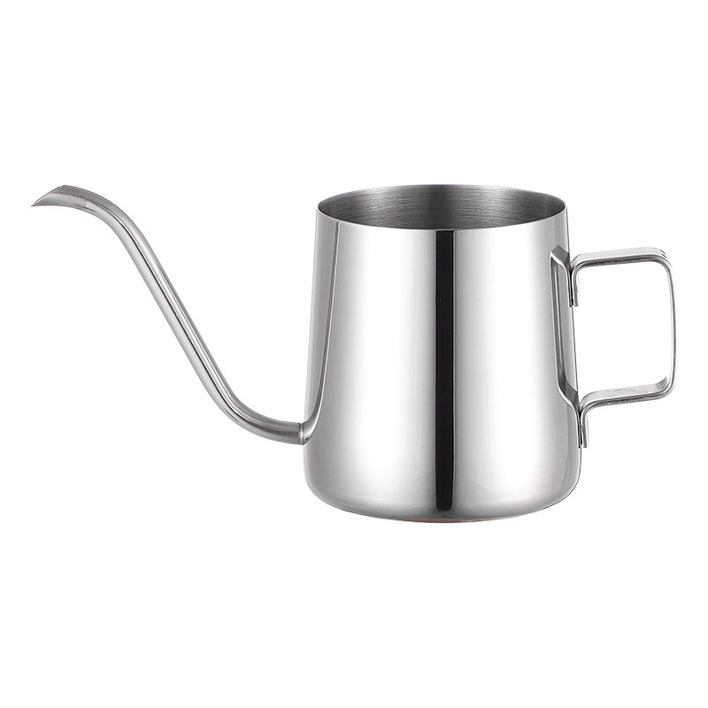 Gooseneck Kettle Stainless Steel Pour Over Coffee Pot 350ml