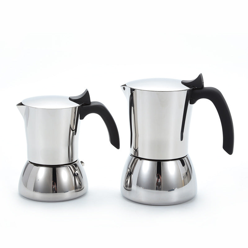 300ML Stovetop Coffee Maker Stainless Steel Moka Express