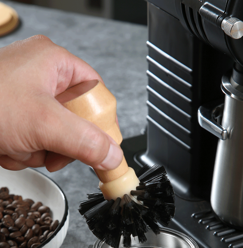 58mm Coffee portafilter cleaning brush