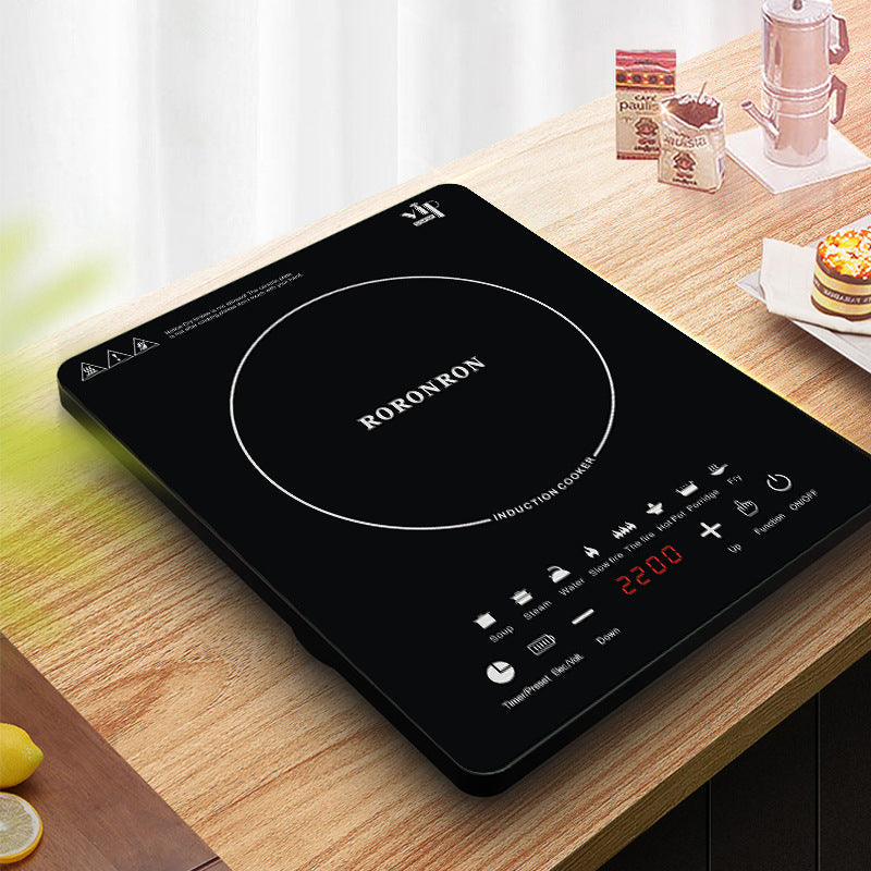 2200W Portable Induction Cooktop Black