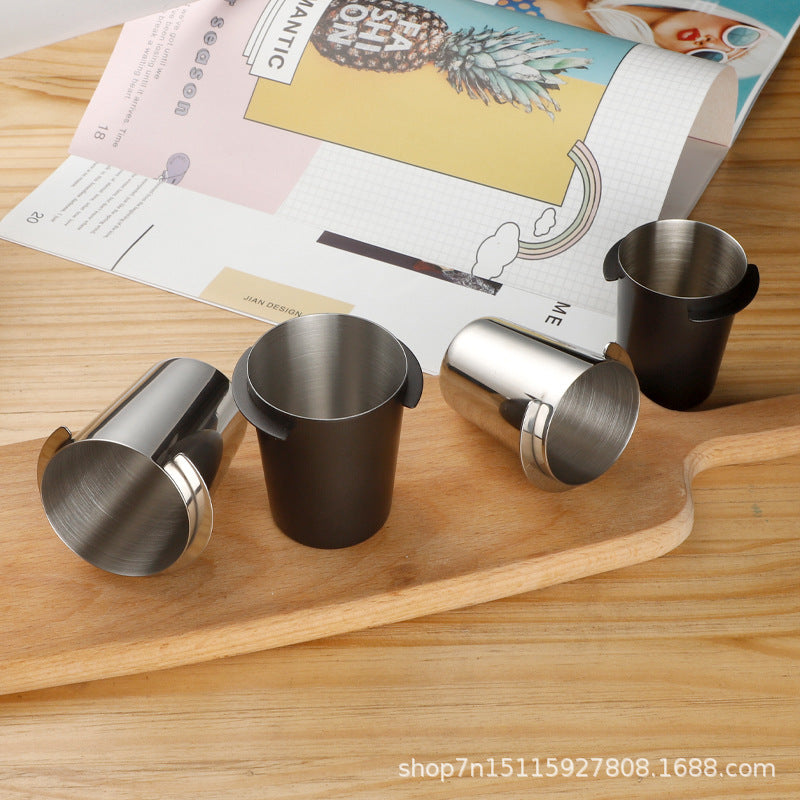 58mm Coffee Dosing Cup Stainless Steel Coffee Machine Powder Cup