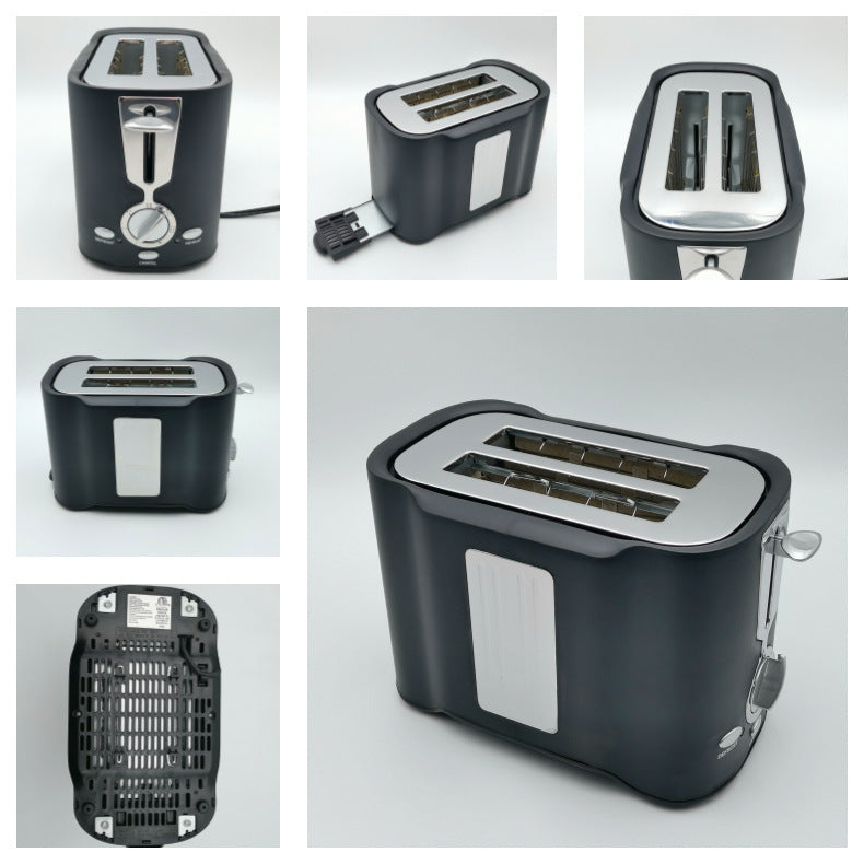 2 Slice Toaster Black